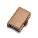 Carbon Fiber RFID Blocking Card Holder Stylish Wallet for Men