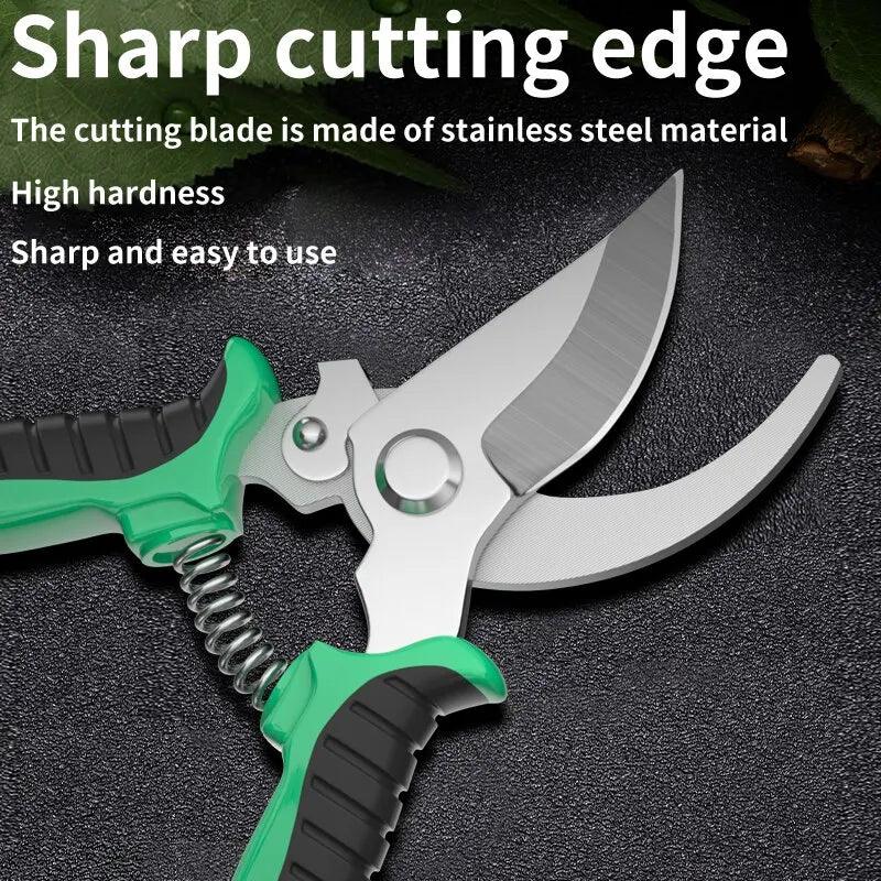 Horticultural Bird Beak Pruning Shears Stainless Steel Multifunctional Fruit Scissor  ourlum.com   