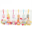 Baby Sensory Hanging Rattles Plush Animals Teether Toy for Babies  ourlum.com   