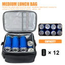 Insulated Lunch Bag for Women Men Large Cooler Bag Reusable