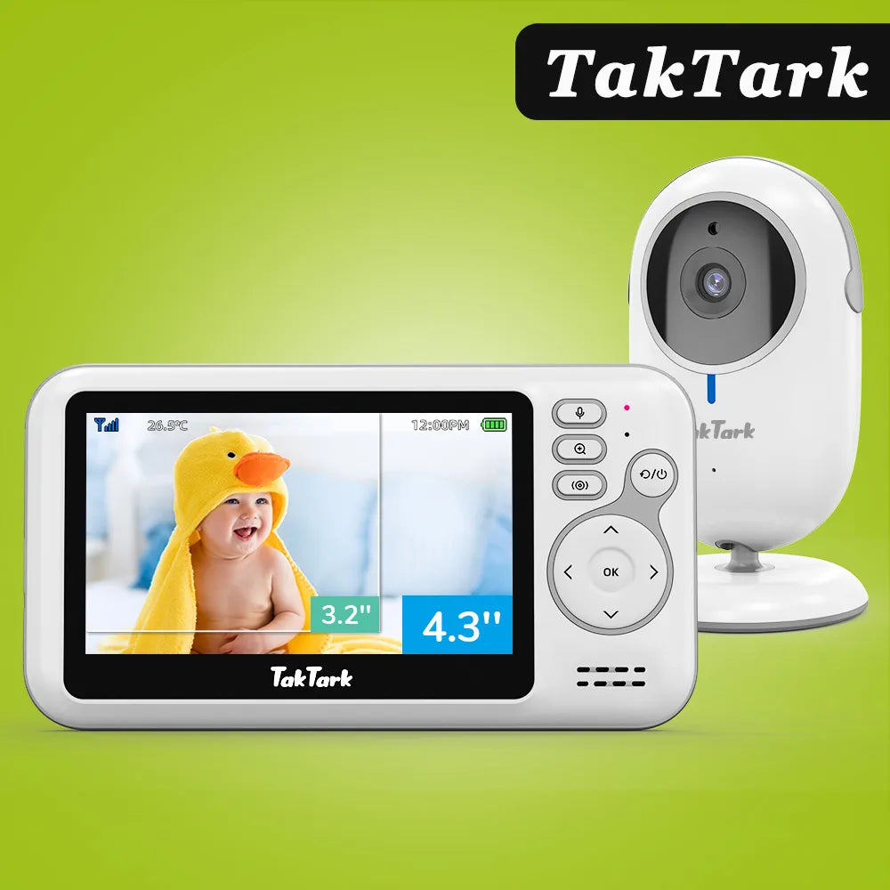 Video Baby Monitor: Enhanced Security, Night Vision & Two-Way Intercom  ourlum.com   