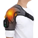 Electric Heating Shoulder Massager Vibration Support Belt