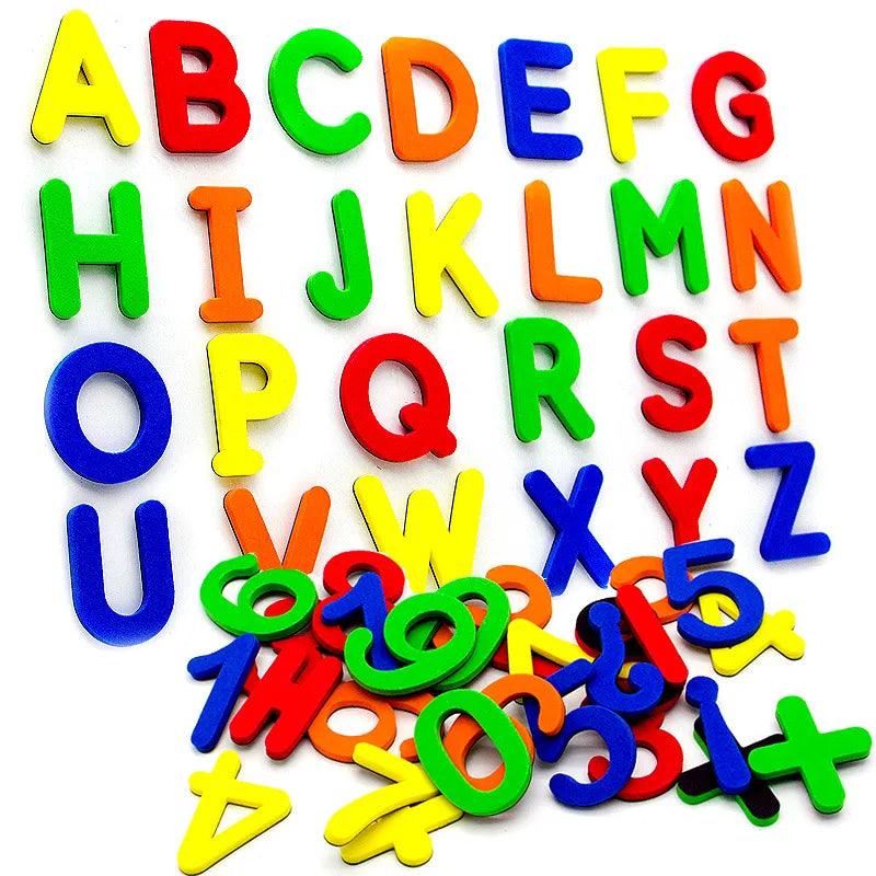 Magnetic Alphabet Letters EVA Foam Educational Toys: Interactive Learning for Kids  ourlum.com   