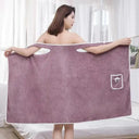 Womens Bath Towels Girls Wearable 140*85Cm Fast Drying