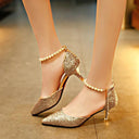 Sequined High Heels Designer Pumps for Glamorous Events