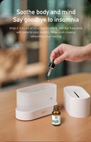 Multi-Function Ultrasonic Aroma Diffuser with Colorful Flame Simulation