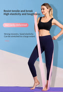 Versatile Yoga and Pilates Resistance Band 150cm Durable Rubber