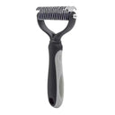 Pet Grooming Shedding Tool: Stainless Steel Brush Remover