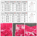 Seamless Tie Dye Bleach Yoga Leggings with Tummy Control & Butt Lift  ourlum.com   