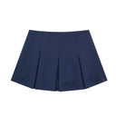 ZEVITY Women's Elegant High Waist Pleated Culottes Shorts  ourlum.com HH P2576BAOLAN L United State