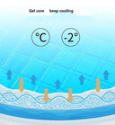 Cooling Gel Memory Foam Lumbar Support Cushion for Car