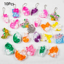 20 Mini Pop Keychain Fidget Toys for Toddler Sensory Fun