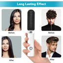 Wireless Heating Hair Comb Straightener For Men’s Beard