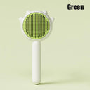 Pet Grooming Brush: Skin-friendly Massage Needles, Upgraded Cat Care  ourlum.com Green  