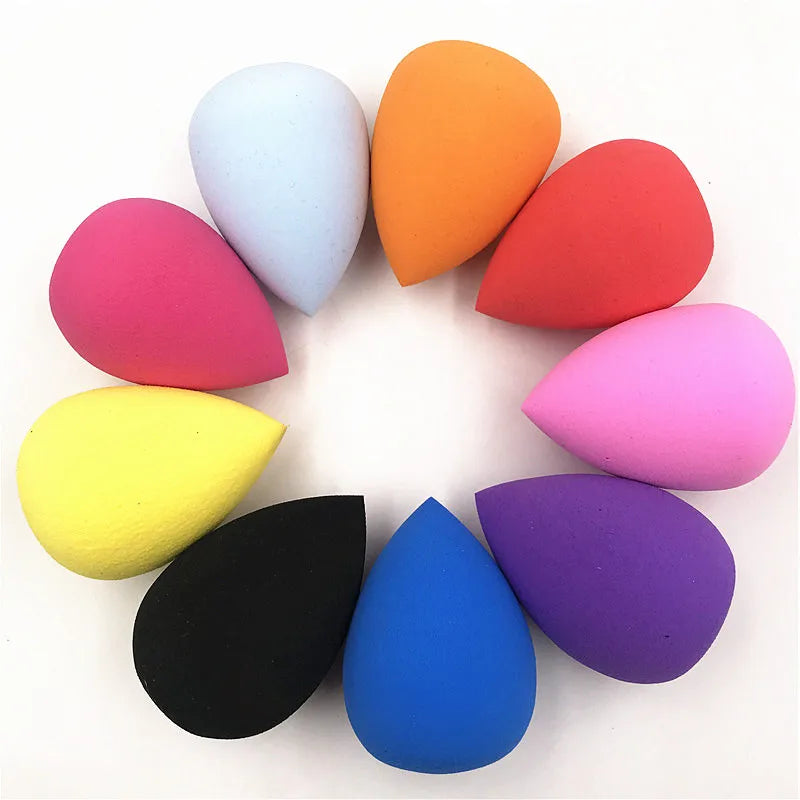 1pcs Cosmetic Puff Soft Smooth Women's Makeup Foundation Sponge Beauty to Make Up Tools Accessories Water-drop Shape  ourlum.com   