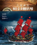 Flying Dutchman Pirate Ship Building Blocks Educational Gift