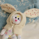 Cute Rabbit Ears Pet Knitted Hat for Autumn Winter Warm