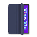  Xiaoxin Trifold Leather Smart Cover: Premium Protection  ourlum.com Dark blue Xiaoxin pad 2022 