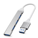 USB C Hub Adapter for   Macbook Pro: Enhanced Connectivity  ourlum.com USB-silver  