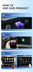 2 In1 Wireless Carplay And Android Auto AI Box Mini Adapter