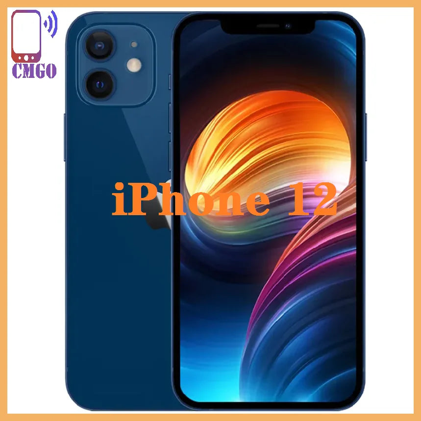 unlocked iPhone 12 5G LTE 6.1'' 4GB&64/128GB IOS A14 Bionic Face ID cellphone  iphone12