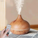 500ml Ultrasonic Aromatherapy Diffuser with Wood Grain Design