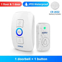 KERUI Wireless Smart Home Doorbell Kit Weatherproof Bell Security