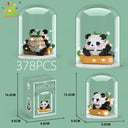 Cute Panda Micro Building Blocks: Creative DIY Animal City Toy  ourlum.com 18-1 no box  