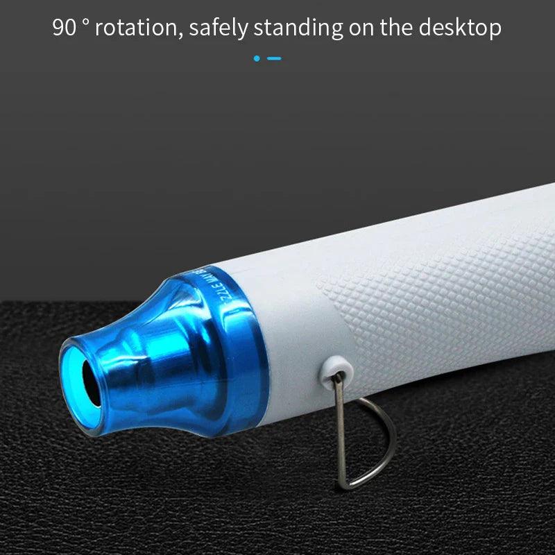 220V EU Standard DIY Hot Air Gun Mobile Phone Repair Tool Hair Dryer Welding Support Seat Shrink Plastic Air Heat Gun 300W  ourlum.com   