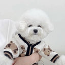 Luxury Pet Striped Cardigan Sweater - Warm Stylish Quality