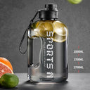 Large Capacity 1.7L/2.7L Sports Water Bottle for Gym