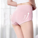 Breathable Cotton High Waist Panties Set Plus Size Comfort