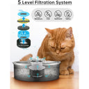 Cat Water Fountain 304 Stainless Steel 2.0L Automatic Fountain