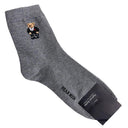 Charming Harajuku Gentleman Bear Socks Cozy Fun Fashion-Forward