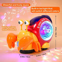 Dancing Crawling Crab Toy for Kids Music Lights Fun