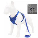 French Bulldog Reflective Mesh Dog Harness with Leash