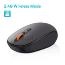 Baseus Silent Bluetooth Mouse: Ergonomic & Portable Wireless Device  ourlum.com 2.4G Grey  