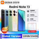 Xiaomi Redmi Note 13 Smartphone with Snapdragon 685 108MP Camera 6.67 AMOLED Display 33W Fast Charging Global Version