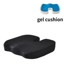 Orthopedic Gel Memory Foam Coccyx Seat Cushion for Pain Relief