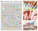 Adorable Cartoon Hello Kitty Nail Sticker Set for Nail Art