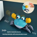 Crawling Escape Crab: Interactive Electric Luminous Music Toy  ourlum.com   