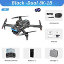  P15 Drone: Advanced 8K Dual Camera Aerial Experience  ourlum.com Black Dual 8K-1B  