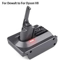 For Makita Dewalt Milwaukee Bosch 18V Battery Adapter For Dyson V6 V7 V8 Vacuum Cleaner