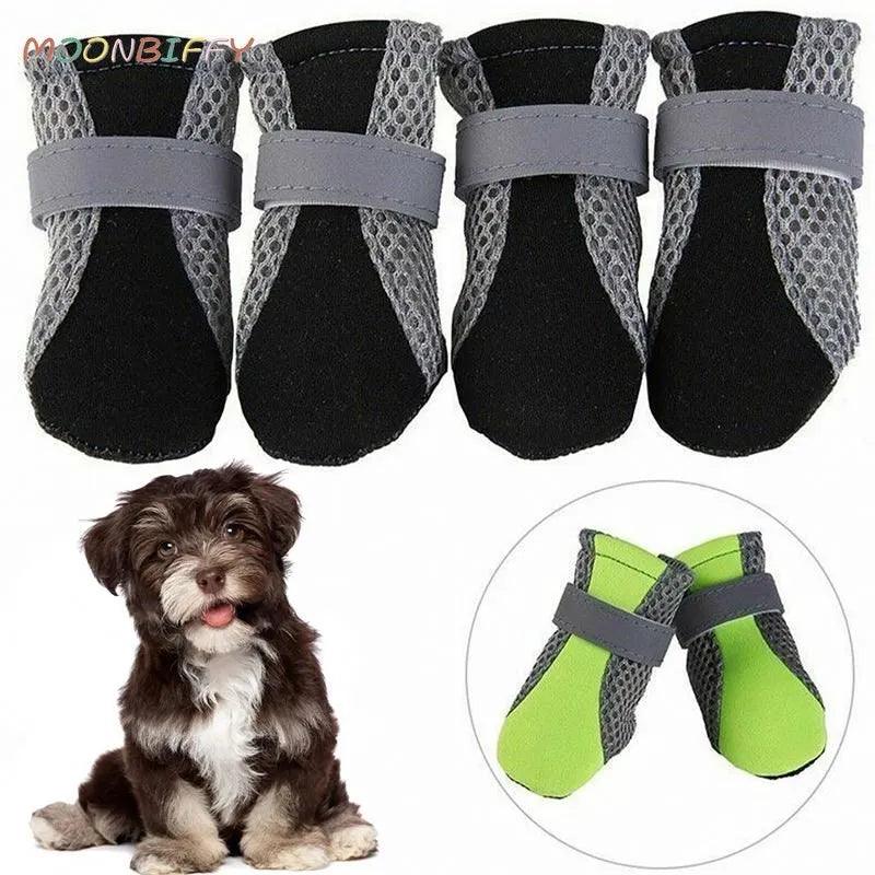 Pet Dog Shoes: Waterproof Reflective Boots for Small Medium Dogs  ourlum.com   