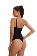 Lace Thong Bodysuit Shapewear for Women - Seamless Slimming & Tummy Control