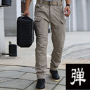 Men Elastic Camping Hiking Trekking Fishing Climbing Outdoor Sports Trousers Quick Dry Cargo Pants