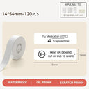 Niimbot White Sticker Paper: Professional Waterproof Labels