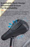 Comfortable Waterproof Bicycle Saddle Cover with Gel Foam