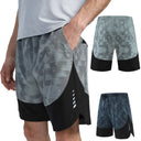 Men's Quick Dry Camouflage Workout Shorts - Casual Summer Joggers for Running and Fitness