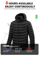 19 Areas Self Heating Vest Men's Heated Jacket USBWarm Sport